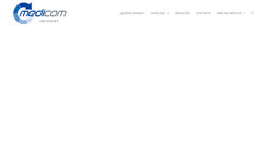 Desktop Screenshot of medicom.com.mx